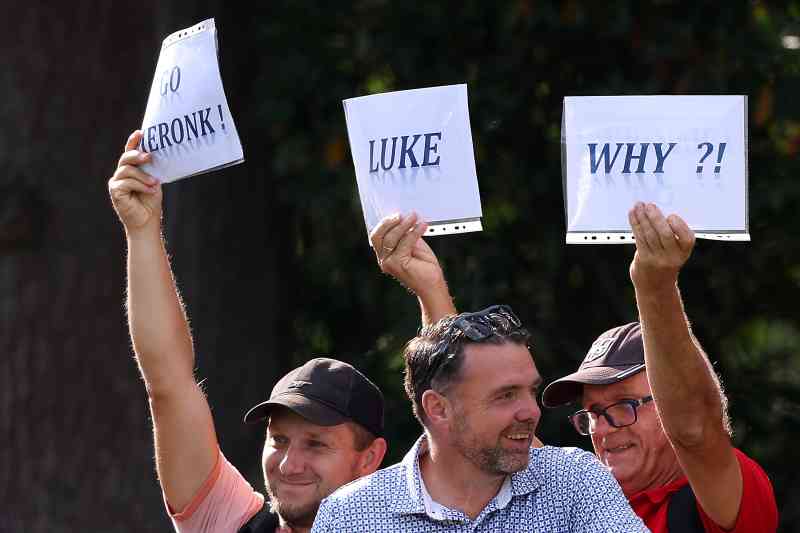 La omisión de Meronk en la Ryder Cup provocó una reacción violenta de los aficionados