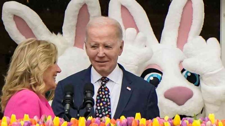 La guerra cultural opaca el evento de la Casa Blanca de Joe Biden para la búsqueda de huevos de Pascua.